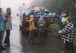 Müll - Herbstkehraus 2003