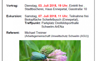 Insektenwelt eine Veranstaltung der Stadt Ennepetal und der AGU Schwelm